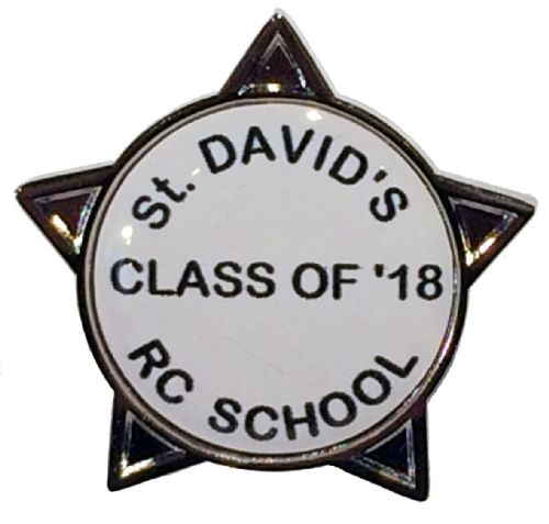 Custom Text Star Badge